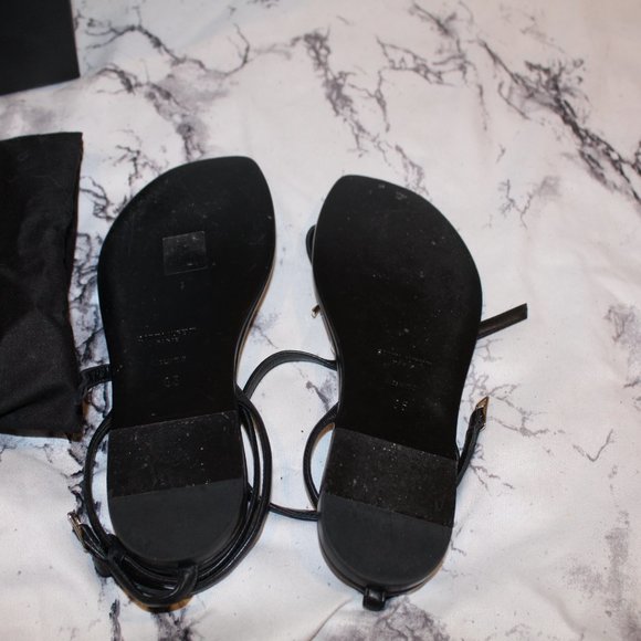 SAINT LAURENT - CASSANDRA SANDALS - Picture 2 of 2